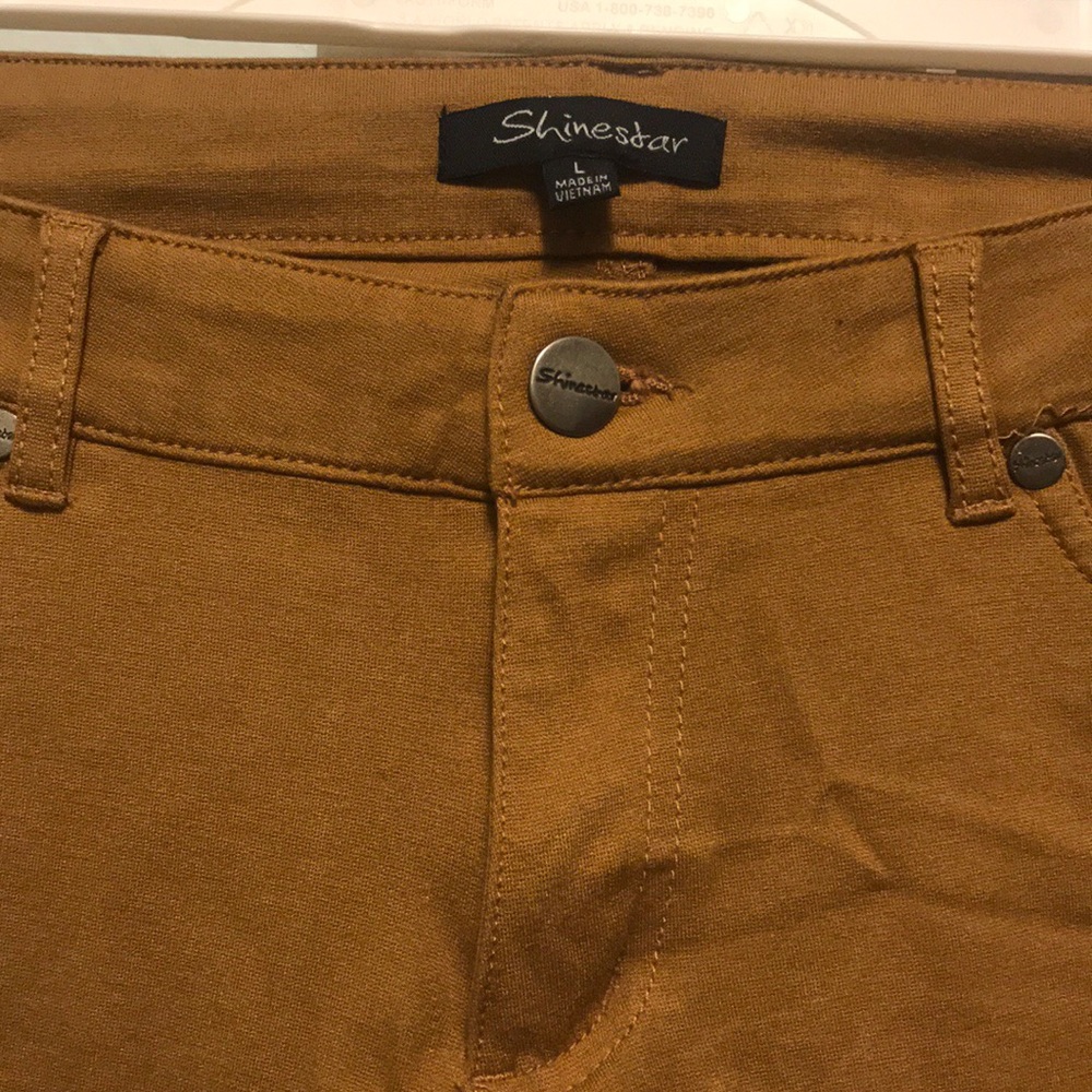 Mustard jeggings!